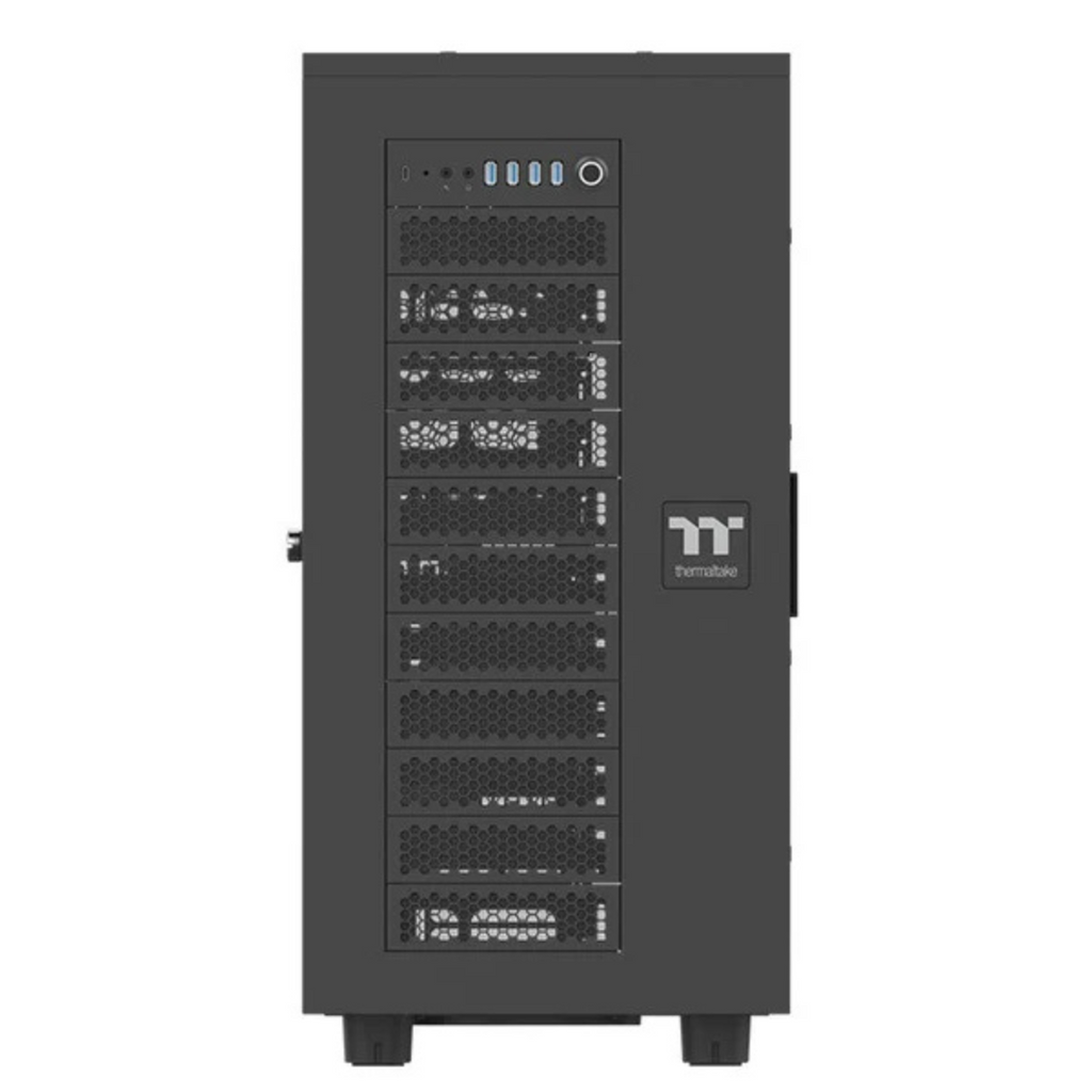 Thermaltake AX700 Tempered Glass XL-ATX Super Tower Case - Black(CA-11B-00F1WN-00) - 4
