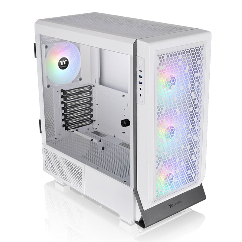 Thermaltake Ceres 500 TG ARGB Tempered Glass Mid-Tower E-ATX Case - Snow(CA-1X5-00M6WN-00) - 1