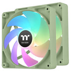 Thermaltake CT120 120mm ARGB Sync Performance PWM Matcha Green Edition - 2 Pack(CL-F202-PL12MG-A) - 1