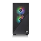 Thermaltake Divider 170 Tempered Glass ARGB Micro-ATX Case - Black(CA-1S4-00S1WN-00) - 2