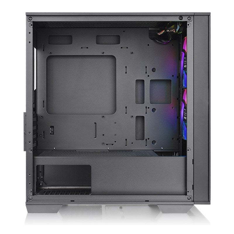 Thermaltake Divider 170 Tempered Glass ARGB Micro-ATX Case - Black(CA-1S4-00S1WN-00) - 3