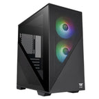 Thermaltake Divider 170 Tempered Glass ARGB Micro-ATX Case - Black(CA-1S4-00S1WN-00) - 1