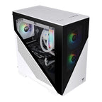 Thermaltake Divider 170 Tempered Glass ARGB Micro-ATX Case - Snow(CA-1S4-00S6WN-00) - 7