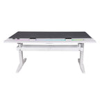 Thermaltake G700 RGB Electric Height Adjustable Gaming Desk - Snow Edition(GGD-G70-WHEIRX-22) - 1
