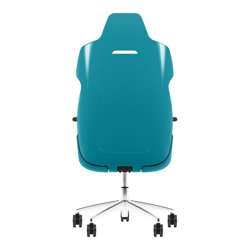 Thermaltake ARGENT E700 Leather Gaming Chair - Designed by PORSCHE - Ocean Blue(GGC-ARG-BLLFDL-01) - 4