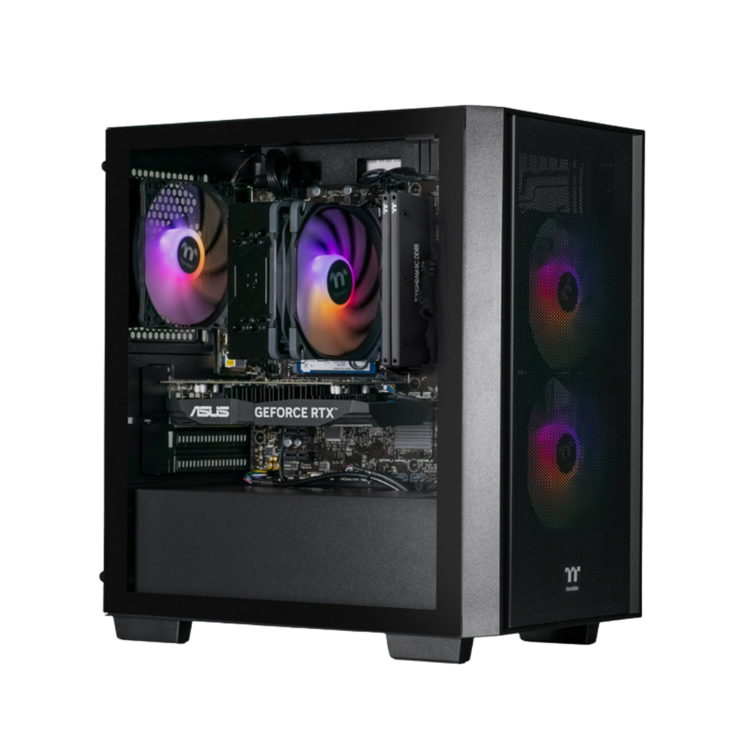 Thermaltake Genesis V5 Gaming PC - Ryzen 5 5500 16GB 1TB RTX3050 W11H(CA-4Y2-00D1WA-A4) - 1