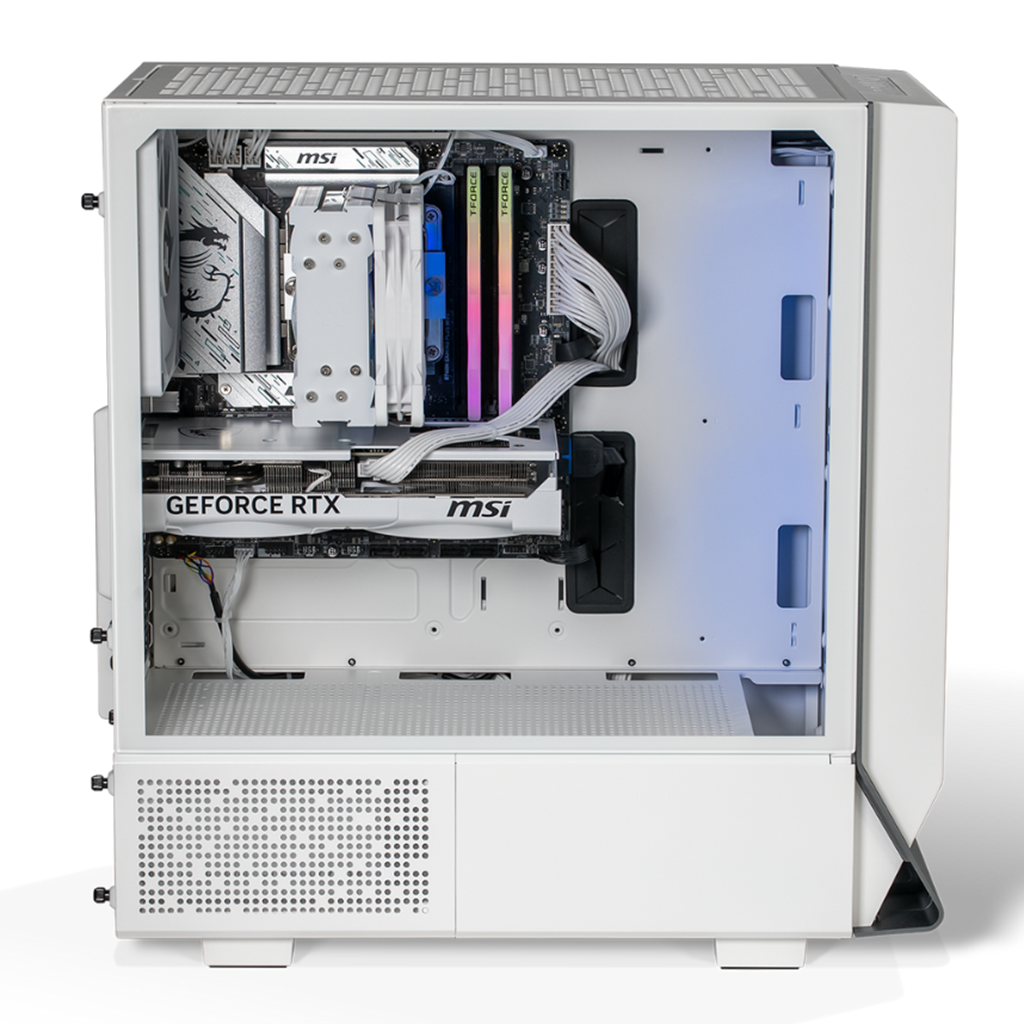 Thermaltake Infinity PRO V6 SNOW Gaming PC - Ryzen 5 7600 32GB RTX 5070 W11H(CA-4J2-00D6WA-A6) - 2