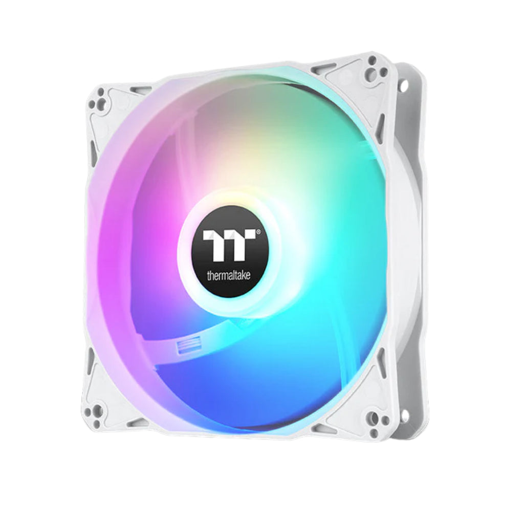 Thermaltake LE 120 ARGB PWM Cooling Fan White Edition - 3 Fan Pack(CL-F205-PL12SW-A) - 2