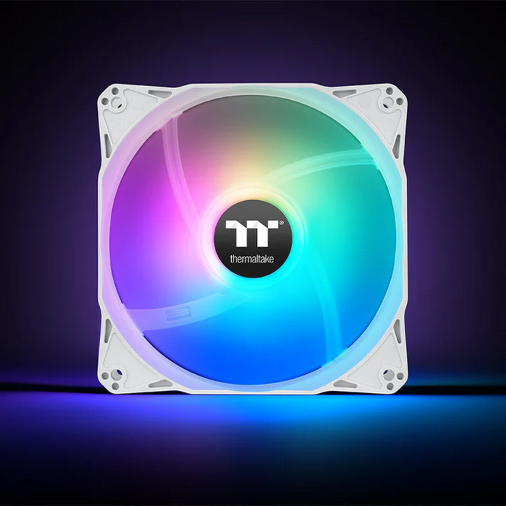 Thermaltake LE 120 ARGB PWM Cooling Fan White Edition - 3 Fan Pack(CL-F205-PL12SW-A) - 6