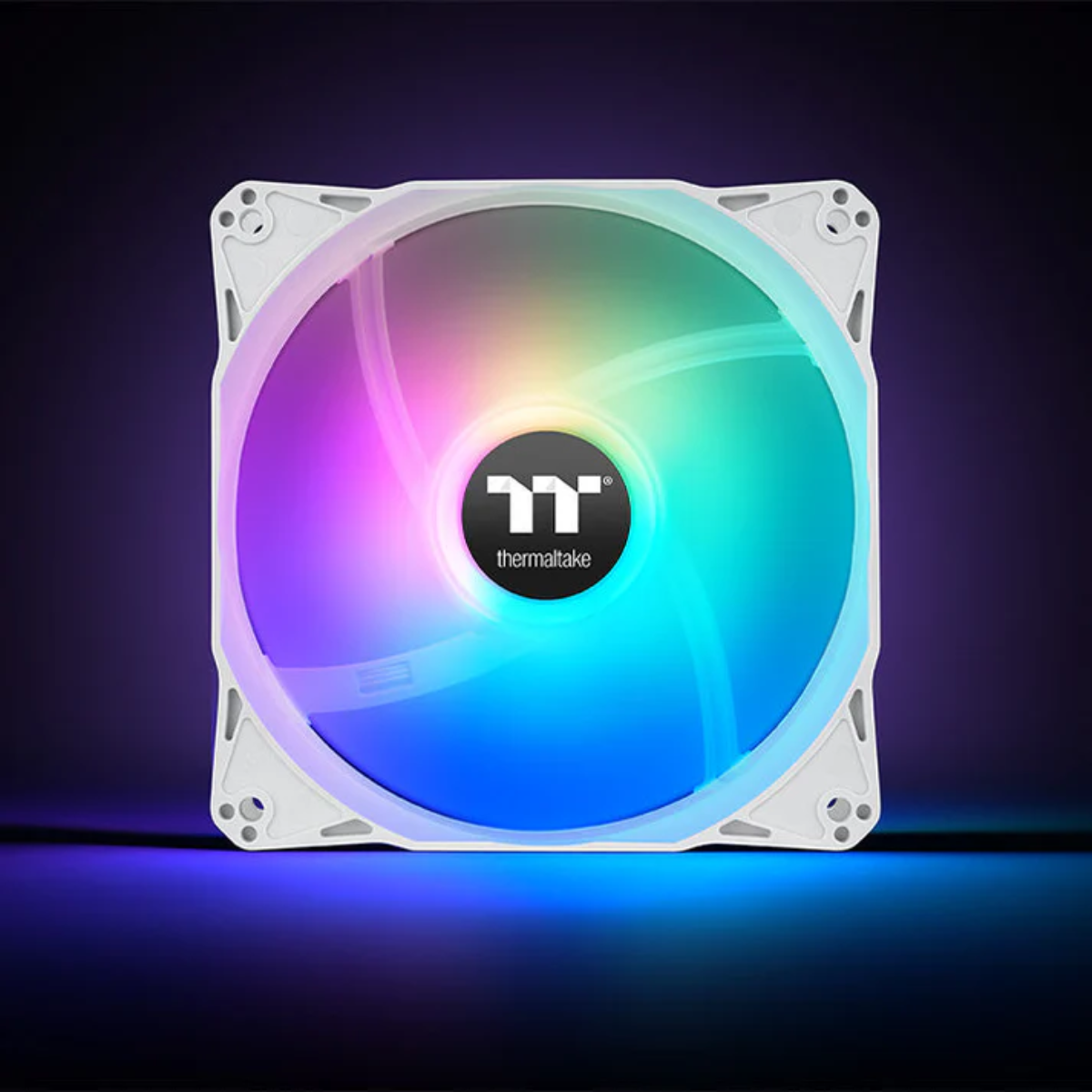 Thermaltake LE 120 ARGB PWM Cooling Fan White Edition - 3 Fan Pack(CL-F205-PL12SW-A) - 6