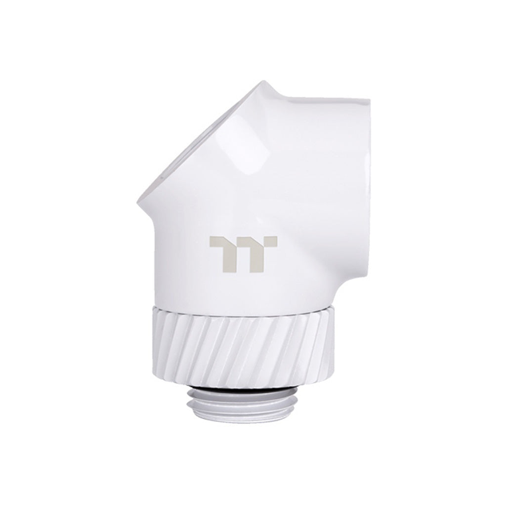 Thermaltake Pacific SF 45 & 90 Degree Adapter - White(CL-W398-CU00WT-A) - 1