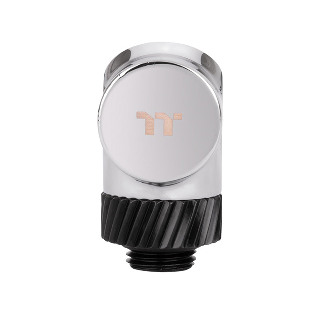 Thermaltake Pacific SF 45 Degree Adapter - Silver Black(CL-W397-CU00SL-A) - 2