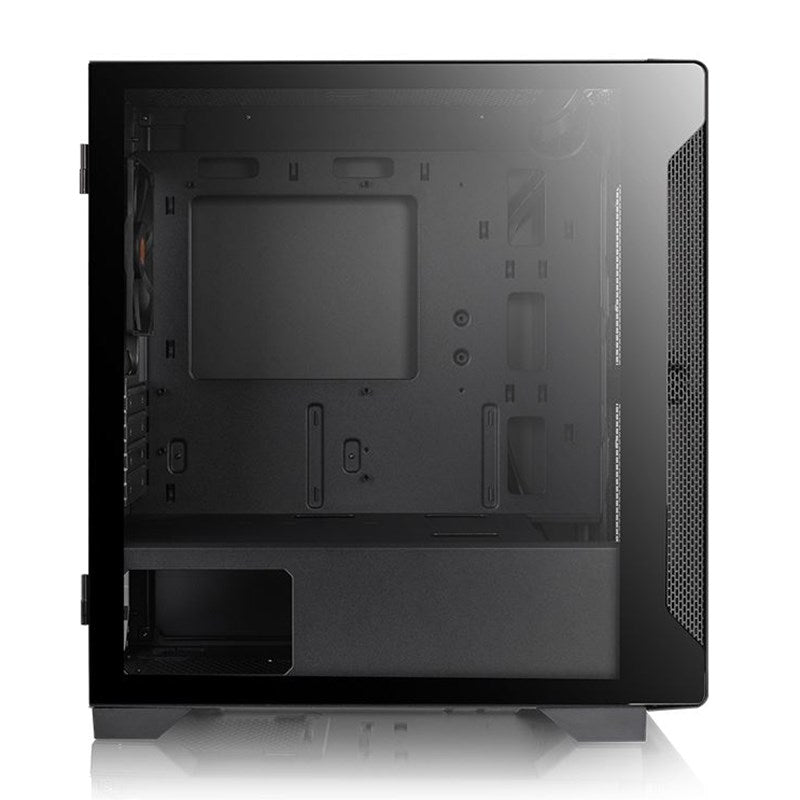 Thermaltake S100 Tempered Glass Micro-ATX Case - Black(CA-1Q9-00S1WN-00) - 4
