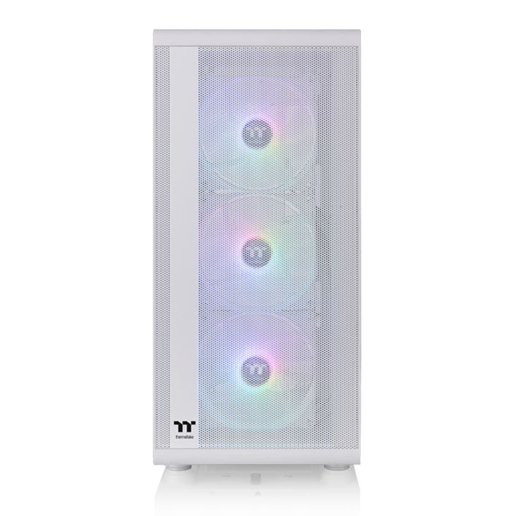 Thermaltake S200 Plus ARGB Tempered Glass Mid-Tower Case - Snow(CA-1X2-00M6WN-01) - 3