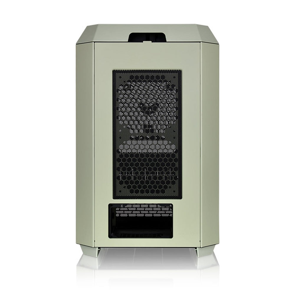 Thermaltake The Tower 300 Tempered Glass Micro Tower Case - Matcha Green(CA-1Y4-00SEWN-00) - 3