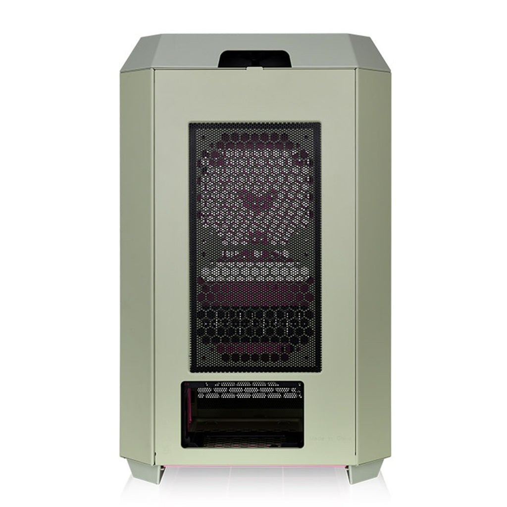 Thermaltake The Tower 300 Tempered Glass Micro-ATX Case - Matcha Plum(CA-1Y4-00SJWN-00) - 2