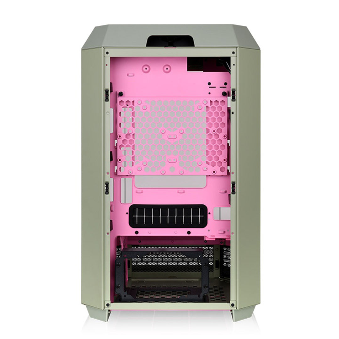 Thermaltake The Tower 300 Tempered Glass Micro-ATX Case - Matcha Plum(CA-1Y4-00SJWN-00) - 4