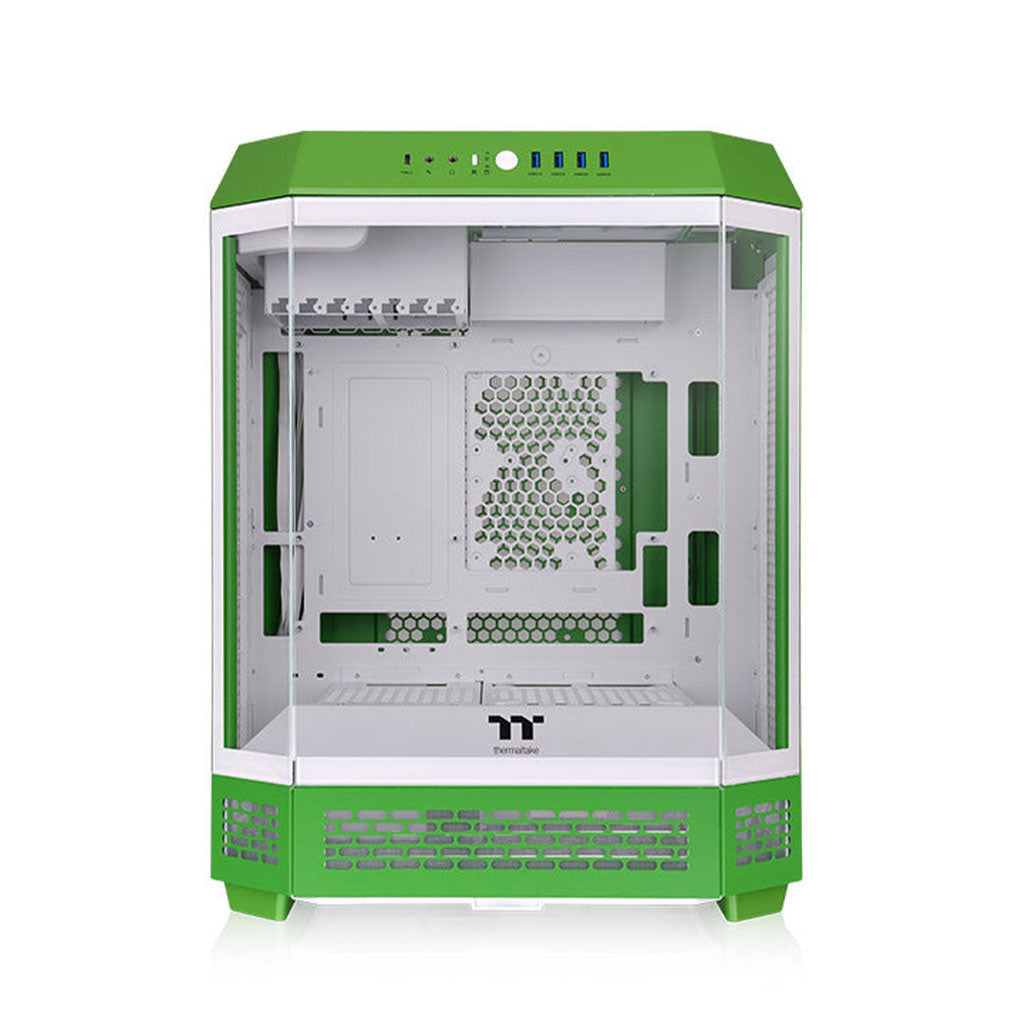 Thermaltake The Tower 600 Tempered Glass Mid Tower Case Light-year - Green Edition(CA-1Z1-00MOWN-00) - 4