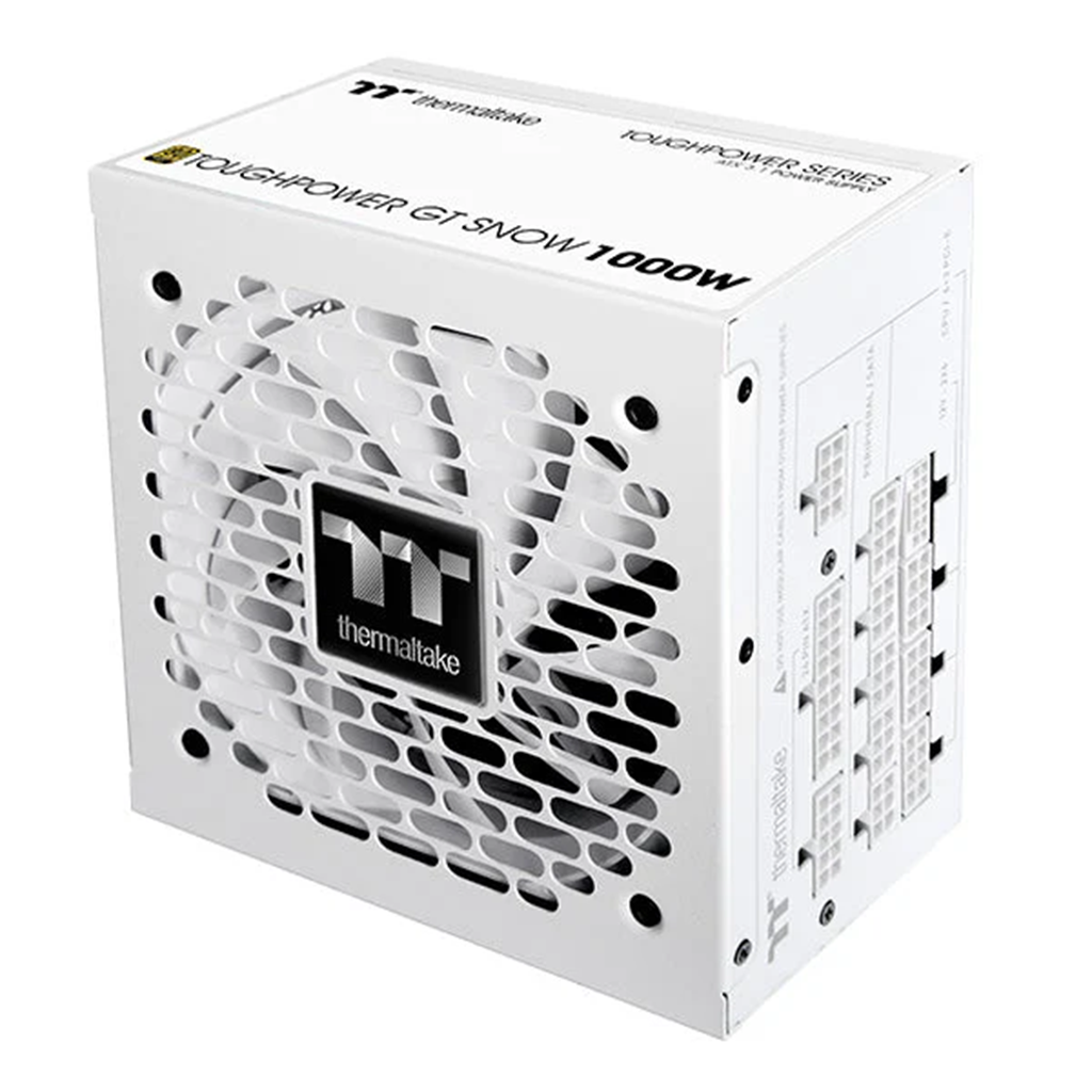 Thermaltake Toughpower GT Snow 1000W 80+ Gold PCIe Gen 5.1 ATX 3.1 Fully Modular Power Supply(PS-TPT-1000FNFAGA-W) - 3