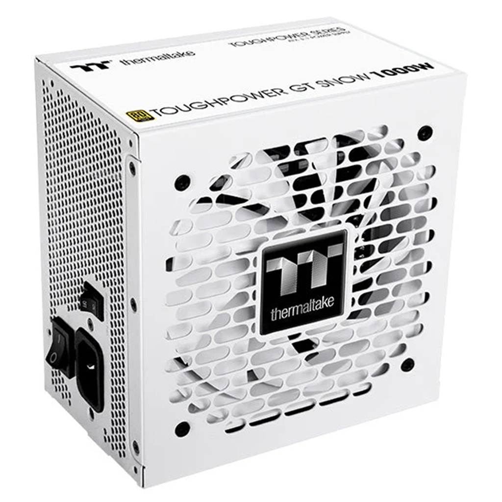 Thermaltake Toughpower GT Snow 1000W 80+ Gold PCIe Gen 5.1 ATX 3.1 Fully Modular Power Supply(PS-TPT-1000FNFAGA-W) - 4