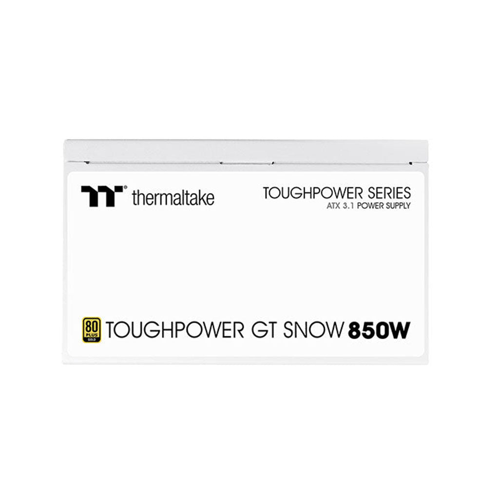 Thermaltake Toughpower GT Snow 850W 80+ Gold PCIe Gen 5.1 ATX 3.1 Fully Modular Power Supply(PS-TPT-0850FNFAGA-W) - 6