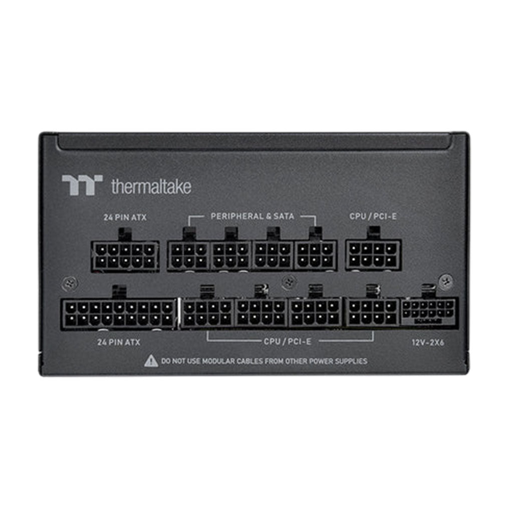 Thermaltake Toughpower PT 1000W 80+ Platinum PCIe Gen 5.1 ATX 3.1 Fully Modular PSU(PS-TPP-1000FNFAPA-1) - 6