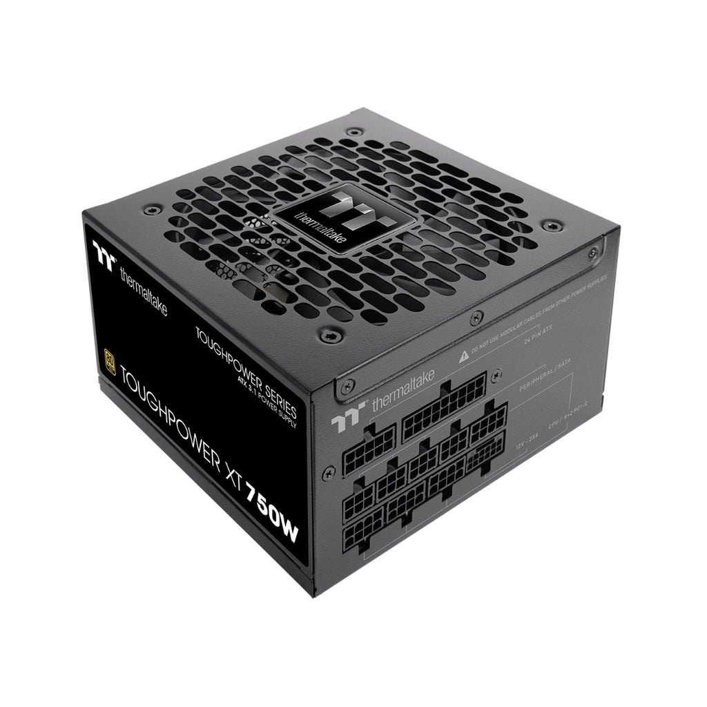 Thermaltake Toughpower XT 750W 80+ Gold PCIe Gen 5.1 ATX 3.1 Fully Modular Power Supply - Black(PS-TPX-0750FNFAGA-1) - 4