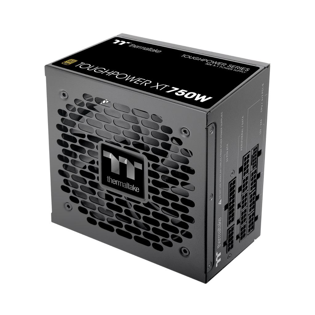 Thermaltake Toughpower XT 750W 80+ Gold PCIe Gen 5.1 ATX 3.1 Fully Modular Power Supply - Black(PS-TPX-0750FNFAGA-1) - 1