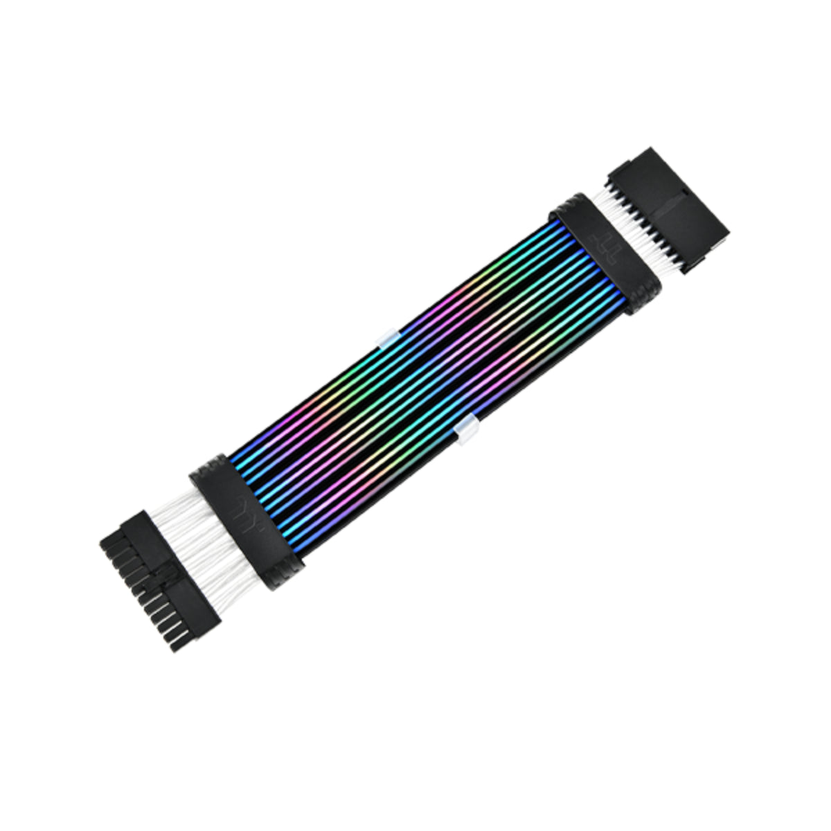 Thermaltake TtMod Sleeved ARGB PSU Cable 24Pin 240mm - Black Edition(AC-081-CN1NAN-A1) - 1