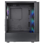 Thermaltake View 200 Plus Tempered Glass ARGB Mid Tower Case - Black(CA-1X3-00M1WN-01) - 3