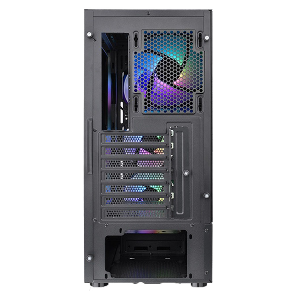Thermaltake View 200 Plus Tempered Glass ARGB Mid Tower Case - Black(CA-1X3-00M1WN-01) - 5