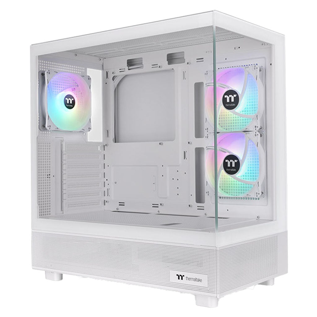 Thermaltake View 270 Plus Tempered Glass ARGB Mid Tower Case - Snow(CA-1Y7-00M6WN-01) - 1
