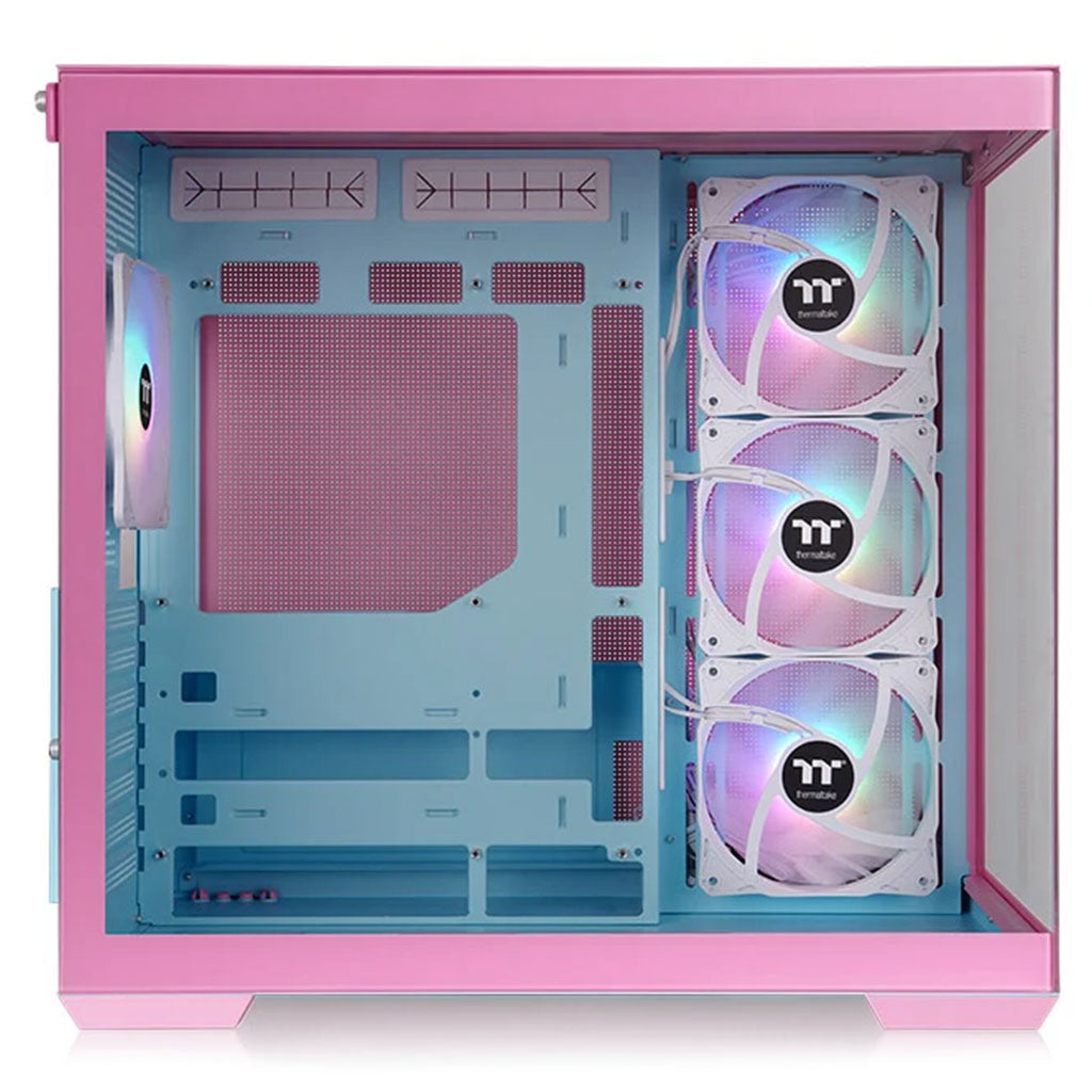 Thermaltake View 380 Tempered Glass ARGB Mid Tower Case - Bubble Pink(CA-1Z2-00MAWN-00) - 3