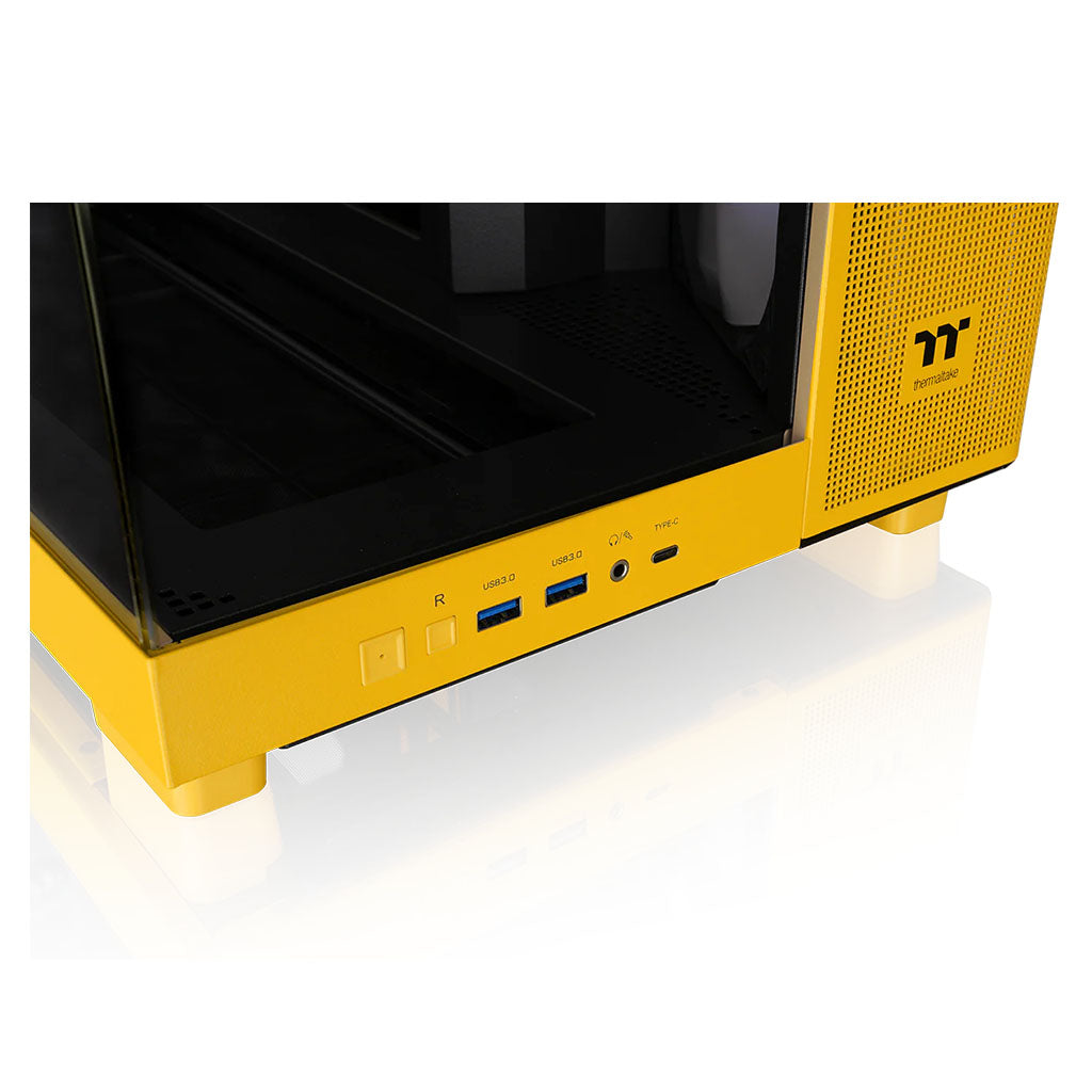Thermaltake View 380 XL Tempered Glass ARGB Mid Tower Case - Bumblebee(CA-11E-00M4WN-00) - 12
