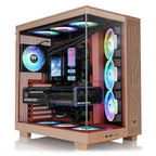 Thermaltake View 380 XL Tempered Glass ARGB Mid Tower Case - Gravel Sand(CA-11E-00MGWN-00) - 10