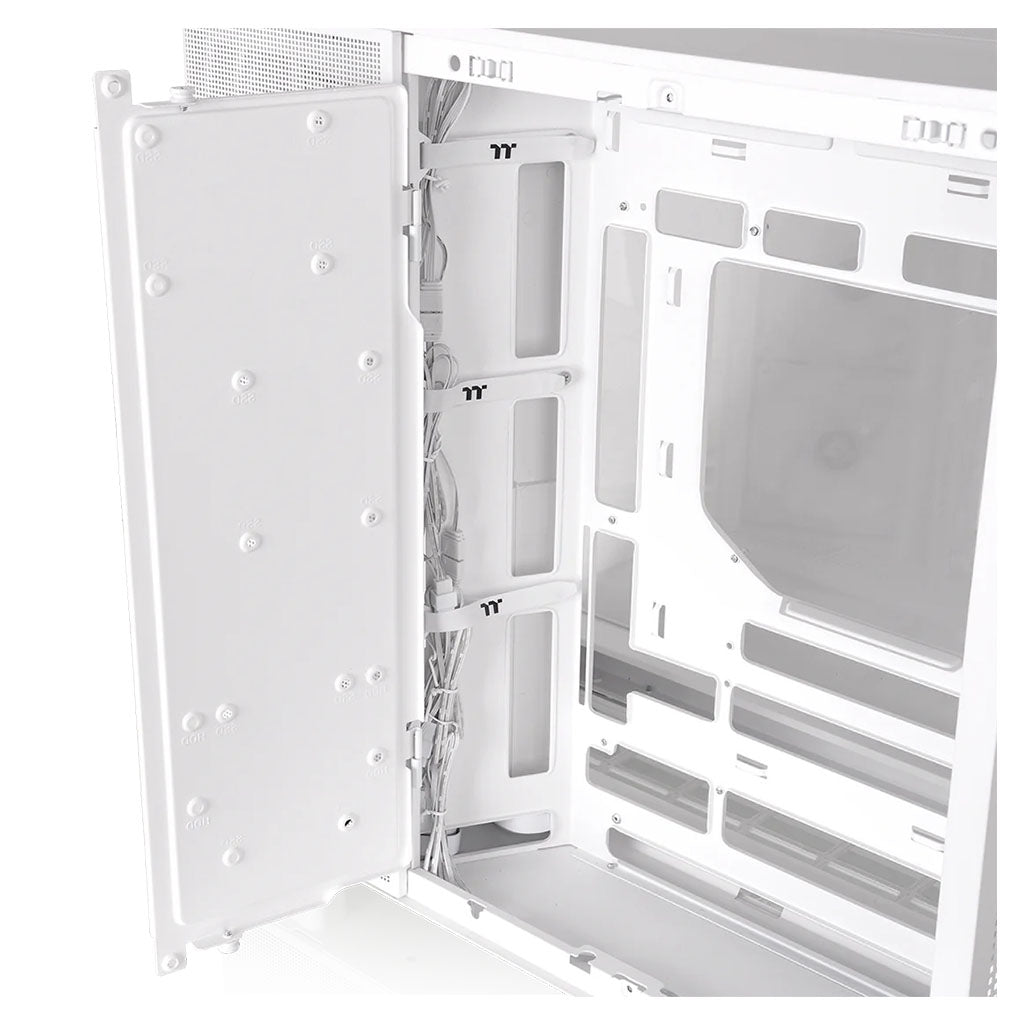 Thermaltake View 380 XL Tempered Glass ARGB Mid Tower Case - Snow(CA-11E-00M6WN-00) - 10