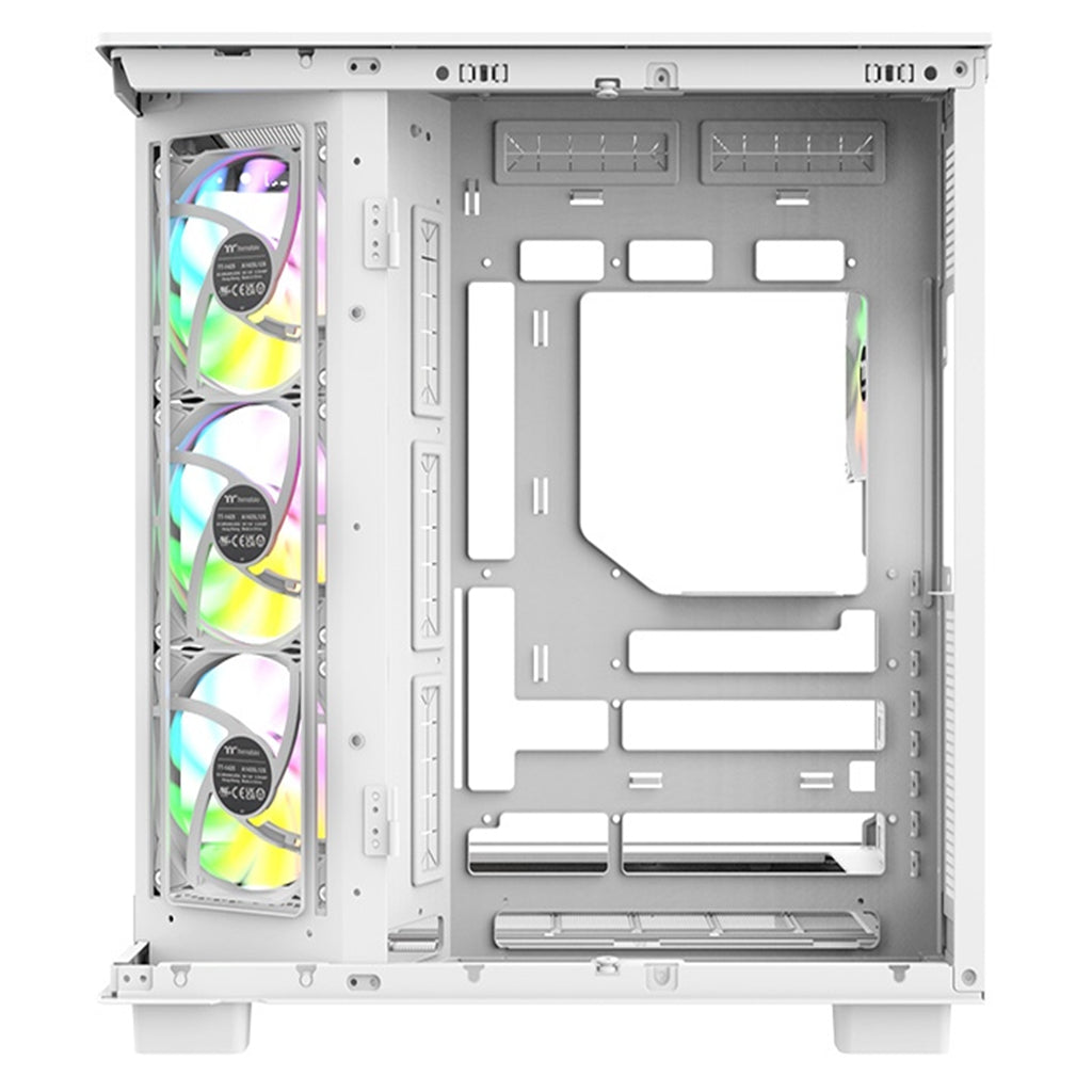 Thermaltake View 380 XL WS ARGB Mid Tower Case Snow Wood Edition(CA-11E-00M6WN-WS) - 4