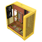Thermaltake View 390 Air Curved Tempered Glass Mid-Tower ATX Case - Butter Caramel(CA-11F-00MMWN-00) - 2