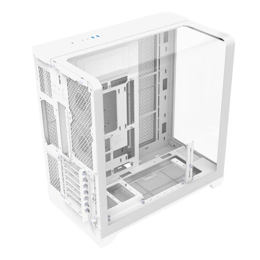 Thermaltake View 390 Curved Tempered Glass Mid Tower Case - Snow(CA-11F-00M6WN-01) - 5