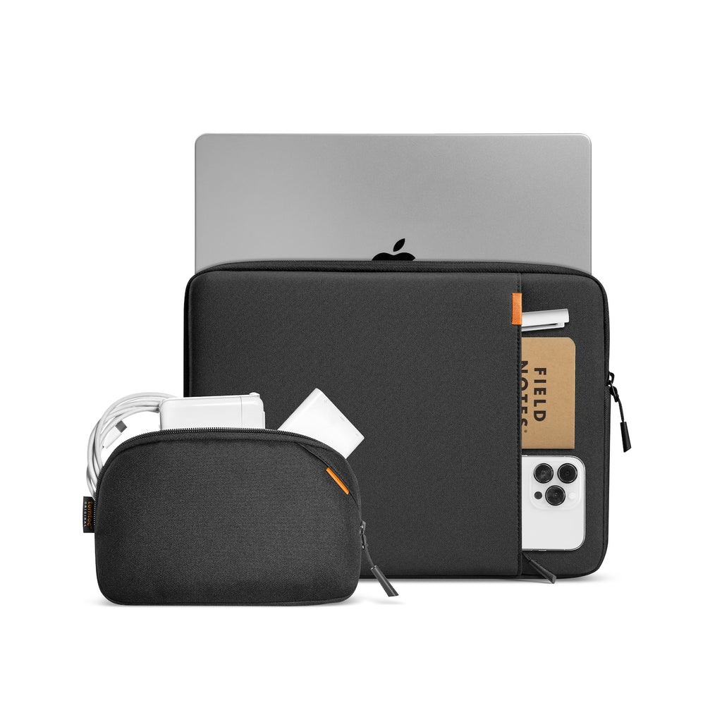 tomtoc Defender A13 13" Laptop Sleeve Kit - Black(A13D2DV) - 2