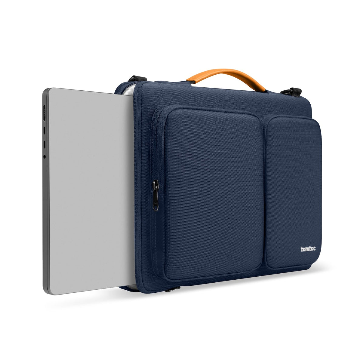 tomtoc Defender-A42 14" Laptop Shoulder Bag - Navy Blue(A42D3B1) - 6