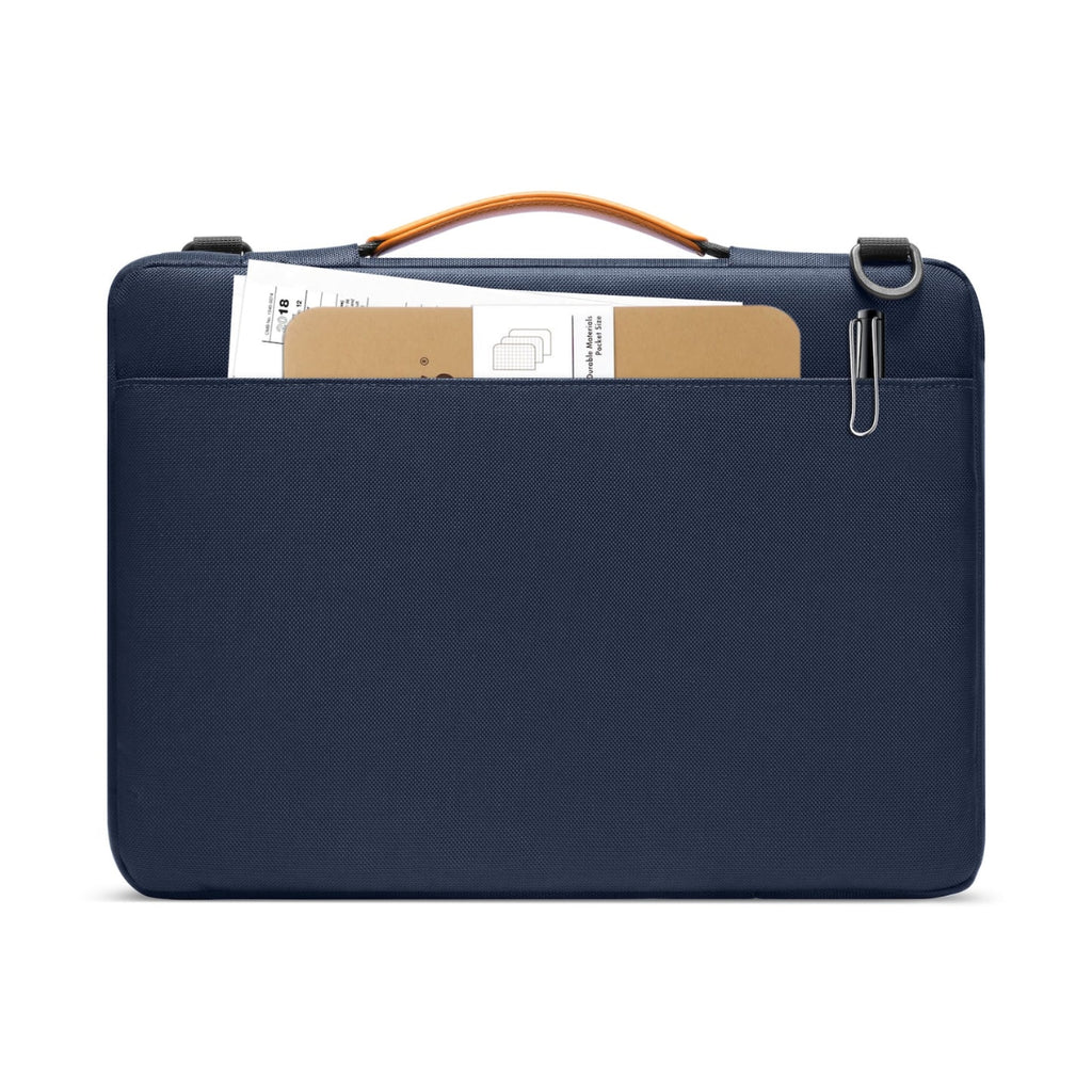tomtoc Defender-A42 14" Laptop Shoulder Bag - Navy Blue(A42D3B1) - 7
