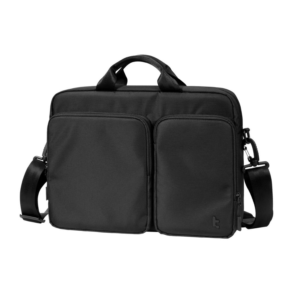 tomtoc Navigator-A33 16" Universal Laptop Shoulder Bag - Black(A33F3D1) - 1