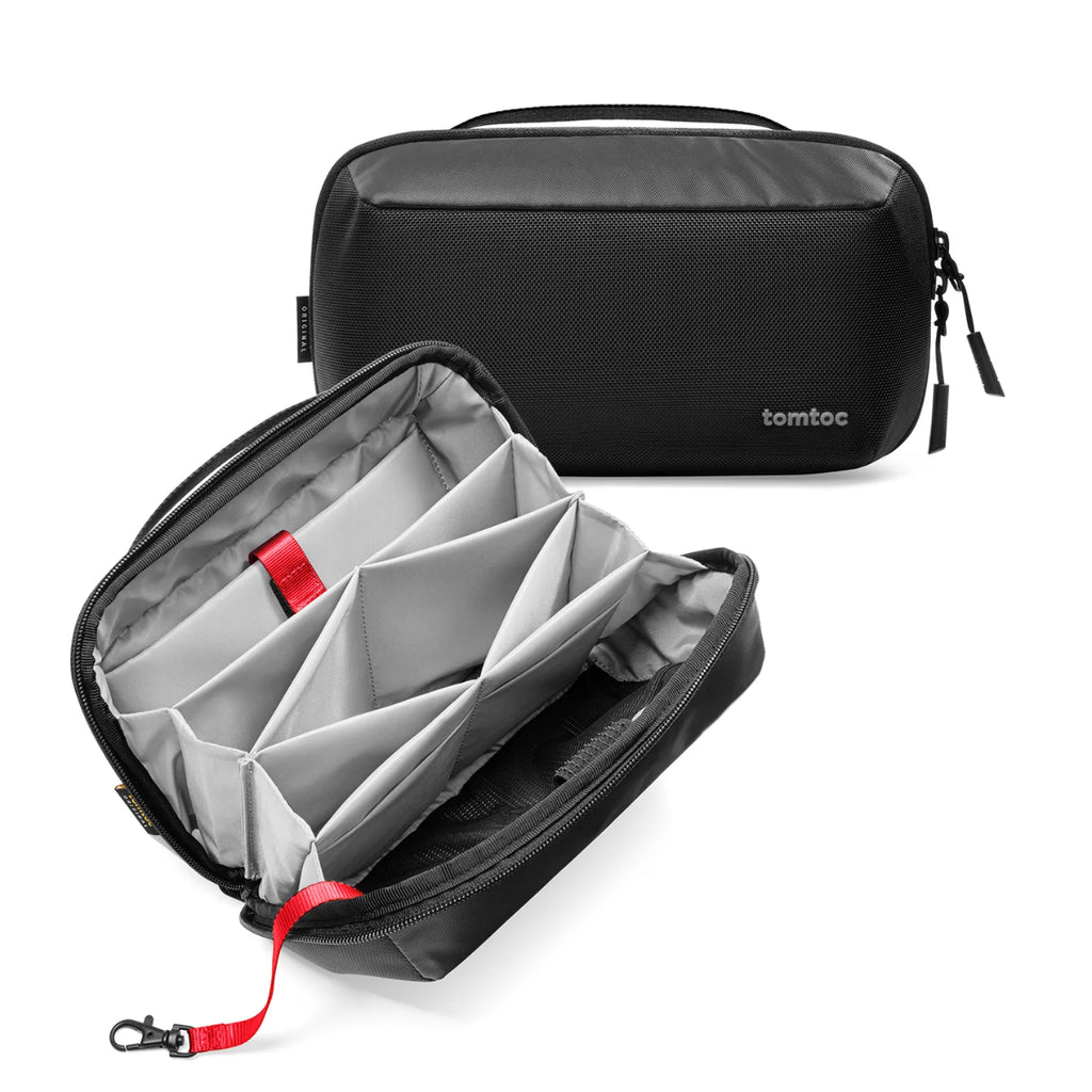 tomtoc Navigator-T13 Pro 2.4L Tech Organiser - Black(T13M1D1) - 1