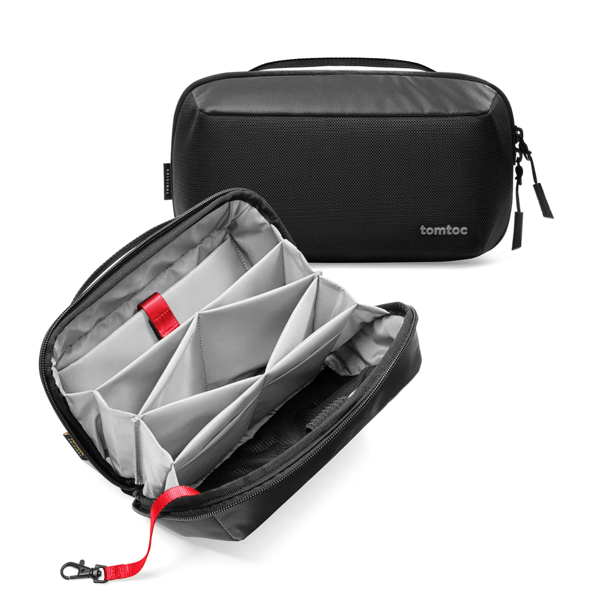 tomtoc Navigator-T13 Pro 2.4L Tech Organiser - Black(T13M1D1) - 1
