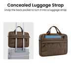 tomtoc Terra-A28 14" Puffy Universal Laptop Handbag - Earthshade(A28D3Y1) - 4