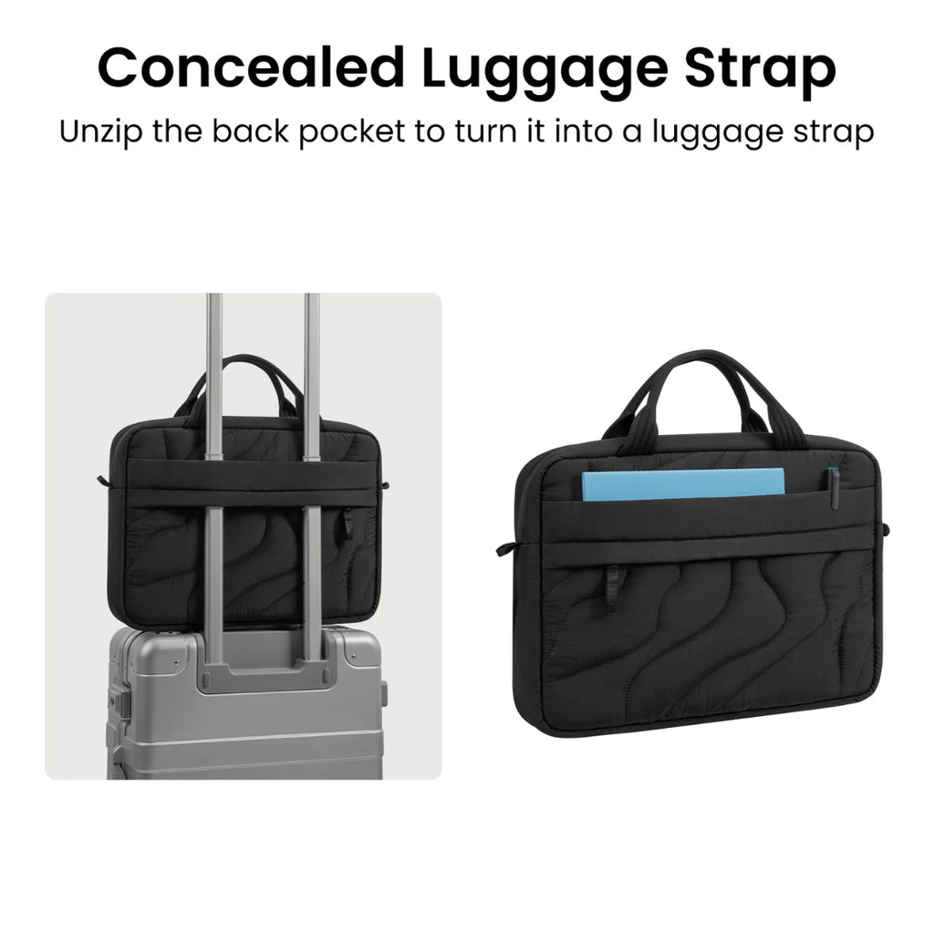 tomtoc Terra-A28 14" Puffy Universal Laptop Handbag - Lavascape(A28D3D1) - 5