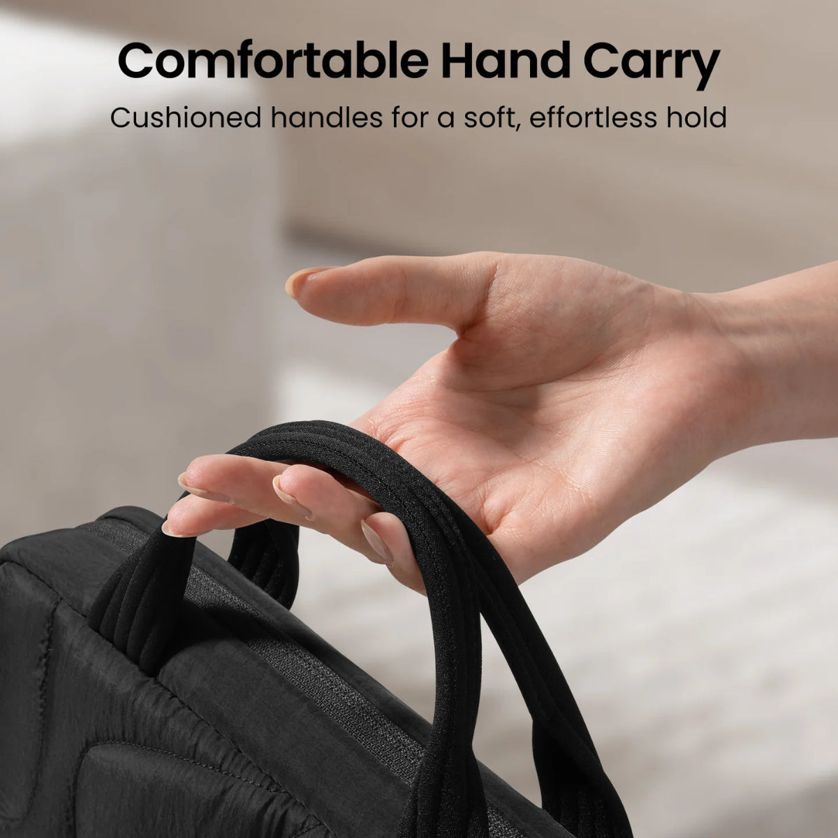 tomtoc Terra-A28 14" Puffy Universal Laptop Handbag - Lavascape(A28D3D1) - 8