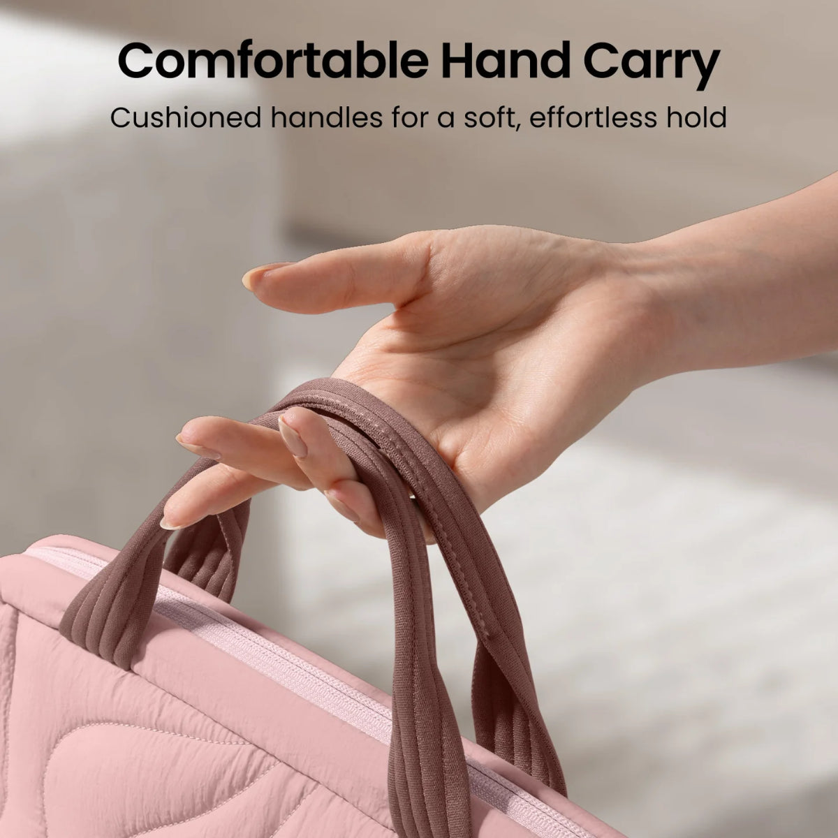 tomtoc Terra-A28 14" Puffy Universal Laptop Handbag - Saltbush(A28D3P1) - 6