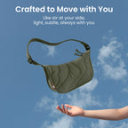tomtoc Terra-T34 3.5L Puffy Travel Crossbody Bag - Greenlands(T34S1T2) - 5